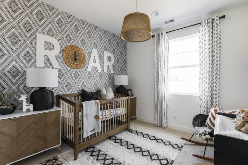 Plan 5 Model Home Bedroom